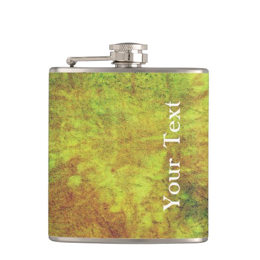 ウェットデニムデザイン#5アットエムポリオモファ フラスク (正面)