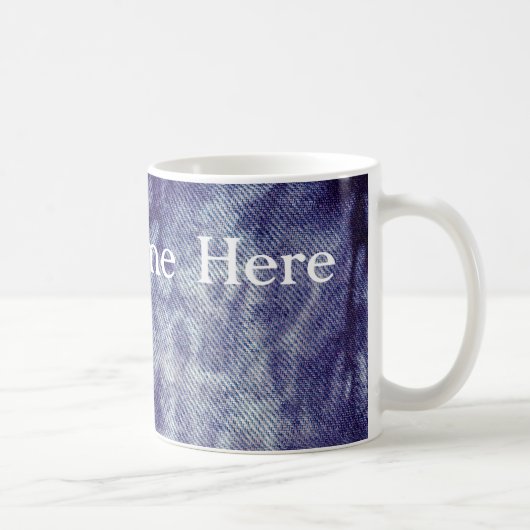 ウェットデニムデザイン#6アットエムポリオモファ コーヒーマグカップ (右)