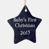 ウェットデニムデザイン#7アットエムポリオモファ セラミックオーナメント (右)