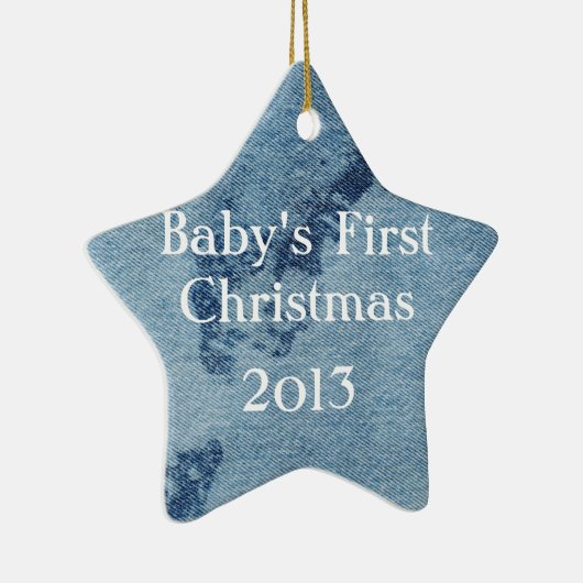 ウェットデニムデザイン#9アットエムポリオモファ セラミックオーナメント (右)