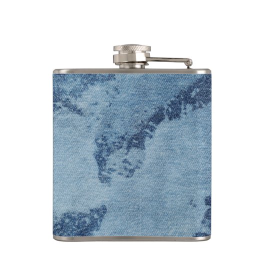 ウェットデニムデザイン#9アットエムポリオモファ フラスク (裏面)