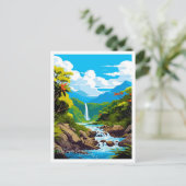 ウェットトロピックスクイーンズランドオーストラリア旅行ヴィンテージ ポストカード (スタンド正面)