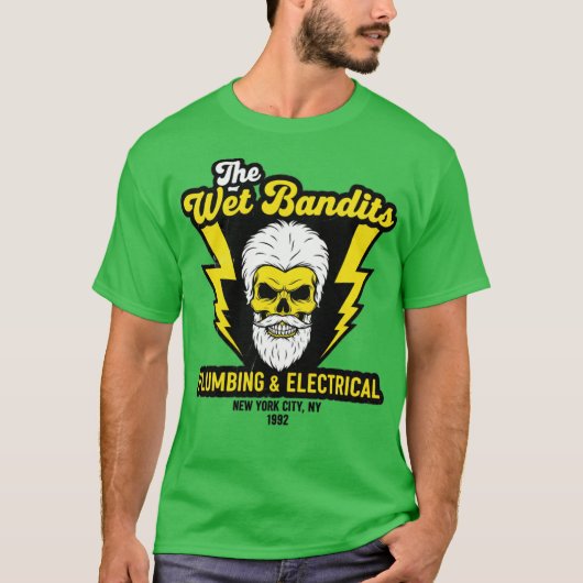 ウェットバンディッツの面白いデザイン Tシャツ (正面)