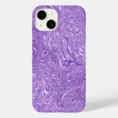 ウェットパープルモダン抽象芸術 Case-Mate iPhoneケース (裏面)