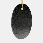 ウェットブラックアスファルト背景 セラミックオーナメント (右)