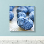 ウェットブルーベリー キャンバスプリント (インサイチュ (ウッドフロア))