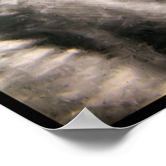 ウェットプレート4フレームワイルドビルHICKOK ポスター (角)