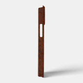 ウェットマ航海のホガニーパイレーツスカルスチール Case-Mate iPhoneケース (裏面 / 右)