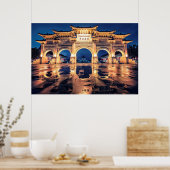 ウェットリバティーアーチ ポスター (キッチン)