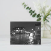 ウェット夕べ、サリスベリーロードカーディフ(1) ポストカード (スタンド正面)