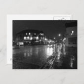 ウェット夕べ、サリスベリーロードカーディフ(2) ポストカード (正面/裏面)