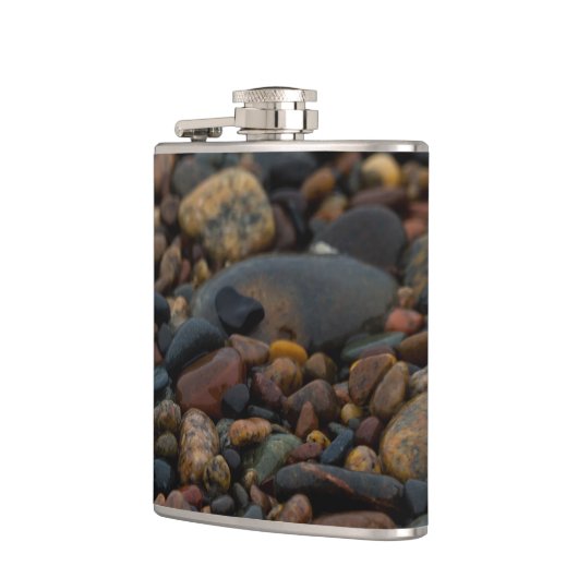 ウェット小石 フラスク (左)