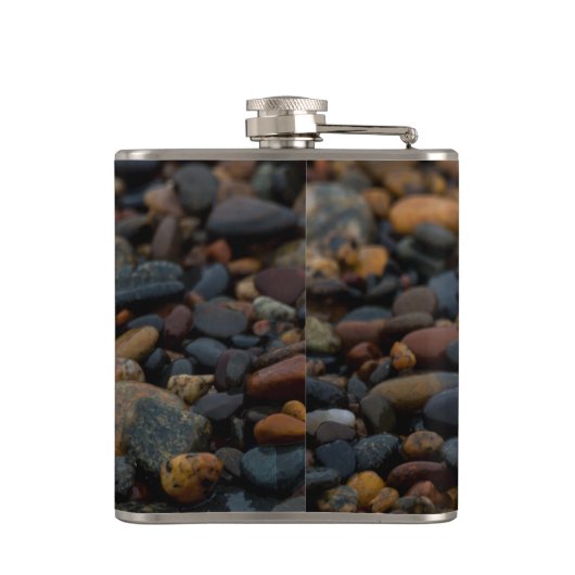 ウェット小石 フラスク (裏面)