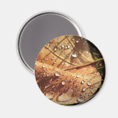 ウェット秋の葉 – マグネット (正面/裏面)