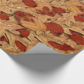 ウェット紅葉 ラッピングペーパー (角)