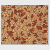 ウェット紅葉 ラッピングペーパー (フラット)