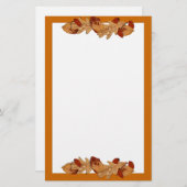 ウェット紅葉 便箋 (正面/裏面)