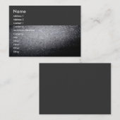 ウェット通り名刺 名刺 (正面/裏面)