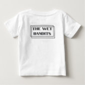 ウェット・バンディットの子供用Tシャツ ベビーTシャツ (裏面)