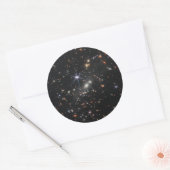 ウェッブが捉えた宇宙の最初の深遠な視界 ラウンドシール (封筒)