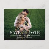 ウェッモダンスタイリッシュディングの写真を保存 ポストカード (正面)