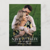 ウェッモダンスタイリッシュディングの写真を保存 ポストカード (正面)