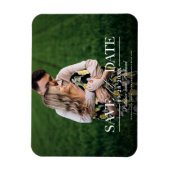 ウェッモダンスタイリッシュディングの写真を保存 マグネット (縦)