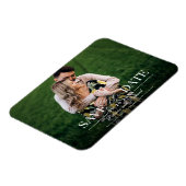 ウェッモダンスタイリッシュディングの写真を保存 マグネット (左側)