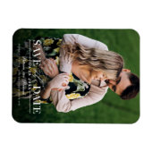 ウェッモダンスタイリッシュディングの写真を保存 マグネット (横)