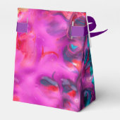 ウェッ絵を描トカラフル抽象芸術パレット旋回 フェイバーボックス (裏面サイド)