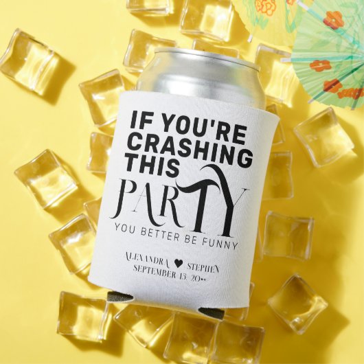 ウェディングおもしろいパーティー引用文結婚式の引き出物ドリンク 缶クーラー (インサイチュ 夏)
