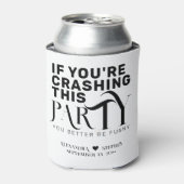 ウェディングおもしろいパーティー引用文結婚式の引き出物ドリンク 缶クーラー (缶正面)