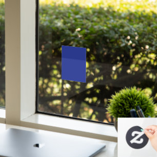 ウェディングはっきりしたミニマル深いブルー ウィンドウサイン