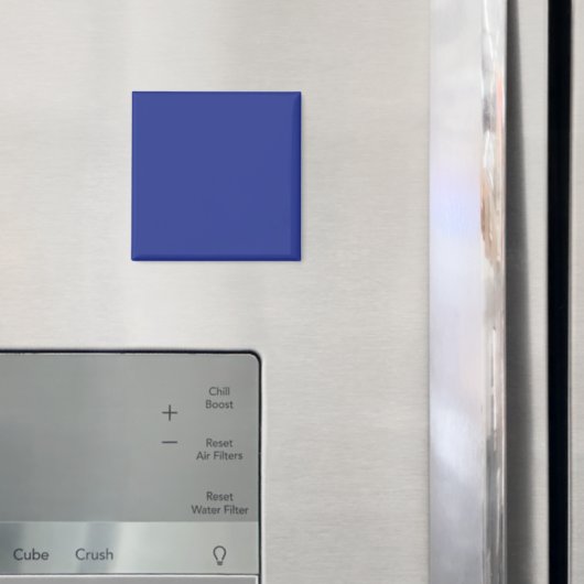 ウェディングはっきりしたミニマル深いブルー マグネット (インサイチュ (冷蔵庫))