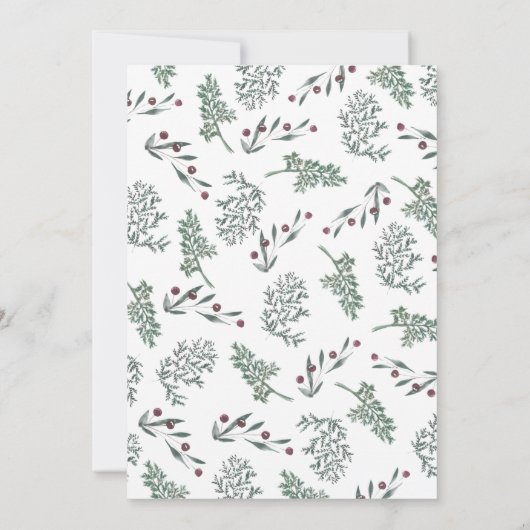 ウェディングはスコットランドの高地の日付を保存 招待状 (裏面)