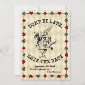 ウェディングは日付を保存し、アリスはワンダーランド セーブザデート (正面)