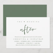 ウェディングアフターハッピエバーアフターブランシュ 招待状 (正面/裏面)