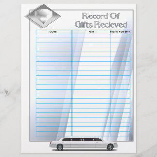 ウェディングアルバムギフトレコード挿入ページ