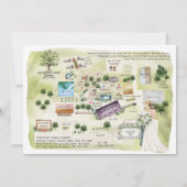 ウェディングウィークエンドの予定 | ギャザリングオークス ワコ 招待状 (裏面)