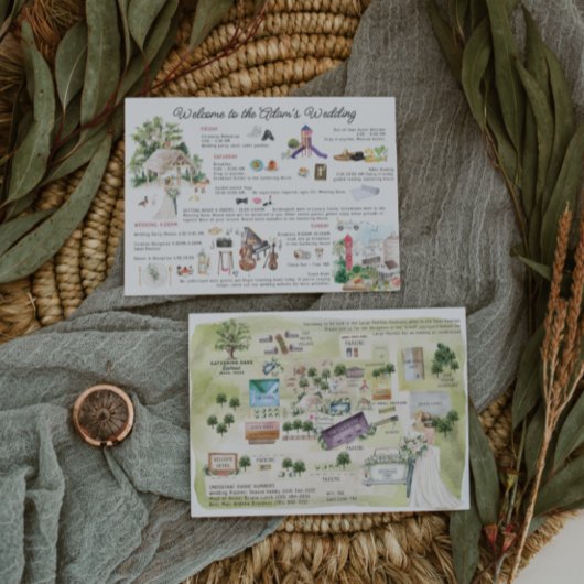 ウェディングウィークエンドの予定 | ギャザリングオークス ワコ 招待状