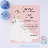 ウェディングエキスポの背景色を選ぶ チラシ (シングル)