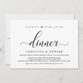 ウェディングエロープメント・エレガントレセプションパーティー インビタ 招待状 (正面)