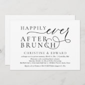 ウェディングエロープメント ハッピーエバアフターブランシュ 招待状 (正面/裏面)
