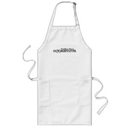 ウェディングカオスコーディネーター - 面白い花嫁 ロングエプロン