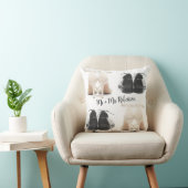 ウェディングカップルの靴のクッション オーダーメイド可能 クッション (椅子)