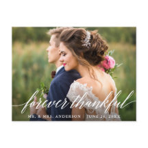 ウェディングカリグラフィー 永遠に感謝 フォト