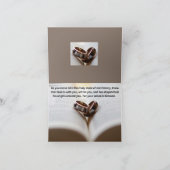 ウェディングカード2 サンキューカード (内部)