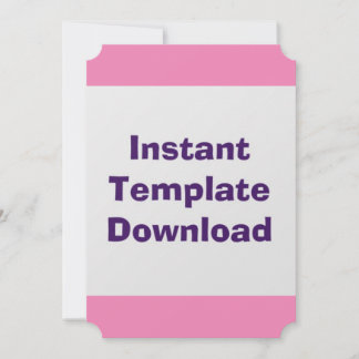 ウェディングカード インスタントダウンロード テンプレート