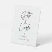 ウェディングギフトカードテーブル台座標識G400 台座サイン (正面)