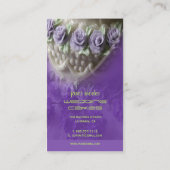 ウェディングケーキのパン職人 名刺 (裏面)